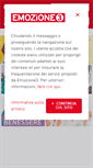 Mobile Screenshot of emozione3.it